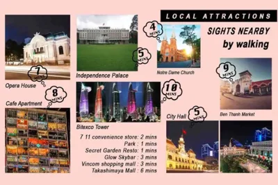 Studio Lagom 16, độc đáo và yên bình, kế bên dinh độc lập, nhà thờ Đức Bà ,đường Nguyễn du, phường Bến nghé, quận 1 – 照片 11
